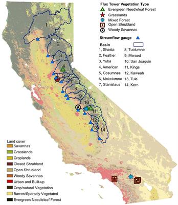 Evapotranspiration and Runoff Patterns Across California's Sierra Nevada